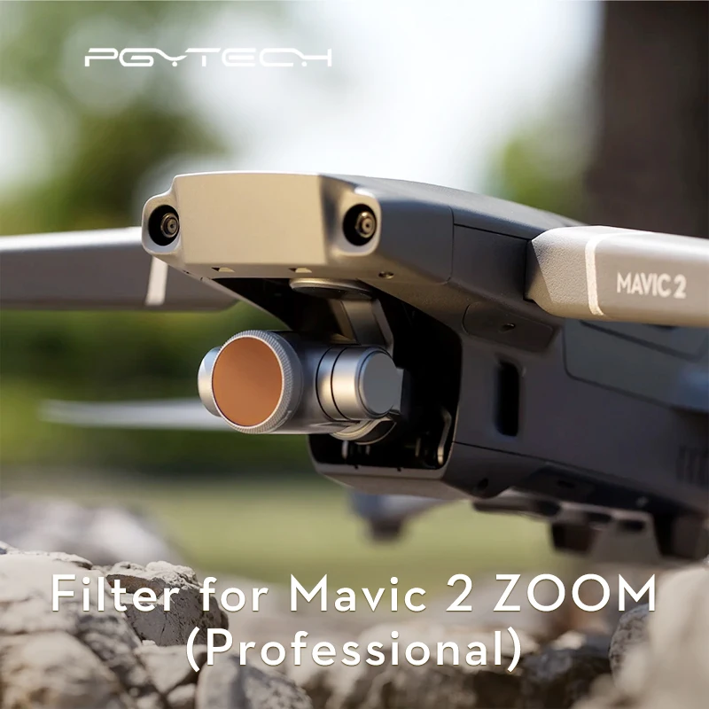 Фильтр для объектива камеры PGYTECH DJI Mavic 2 Zoom фильтры дрона ND4 MRC-CPL комплект