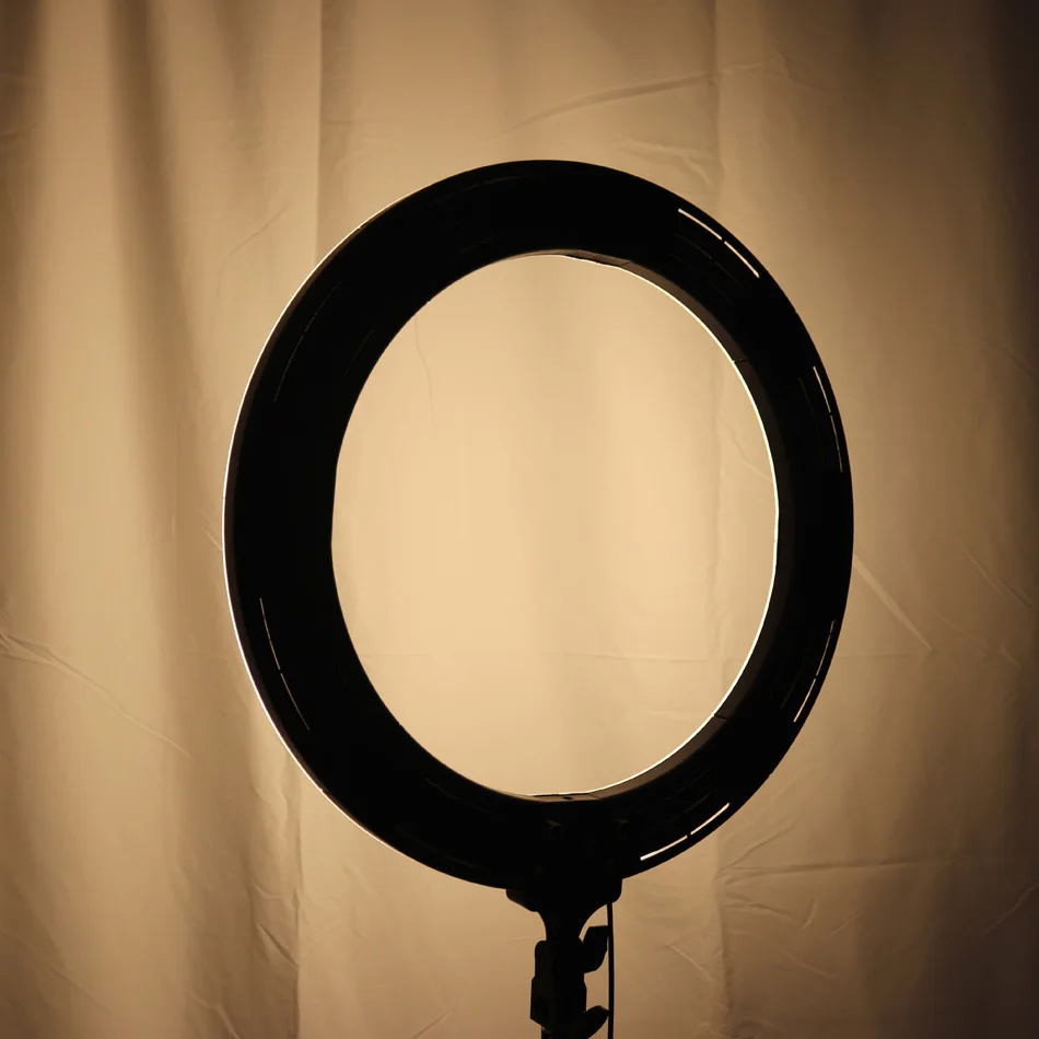 Светильник для фотосъемки 18 &quotRGB кольцевой светильник с регулируемой яркостью 544