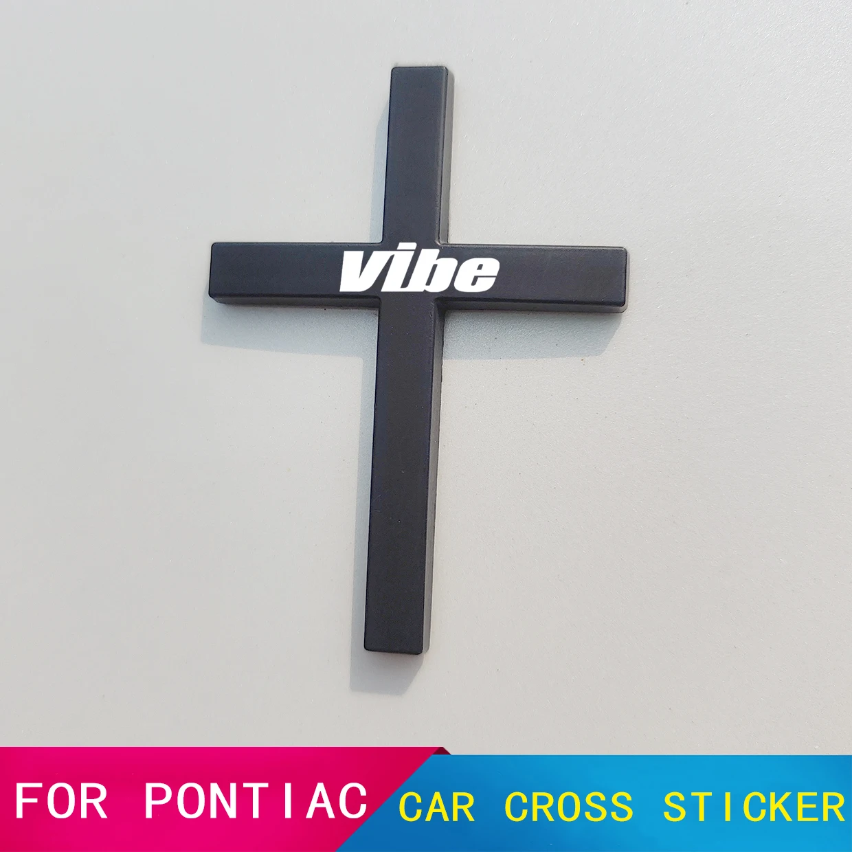 

Car Jesus cross sticker Metal God Christian Cross Side Emblem Sticker For Pontiac Aztek G6 GTO Solstice Torrent Vibe Grand Prix