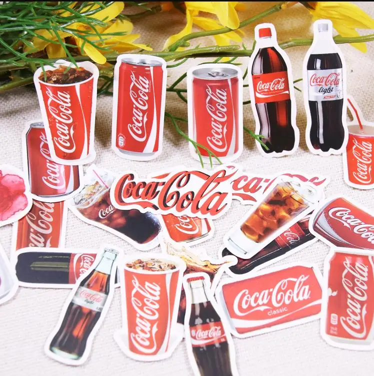 Винтажный обернутый cola декоративный стикер для канцелярских товаров diy дневник в