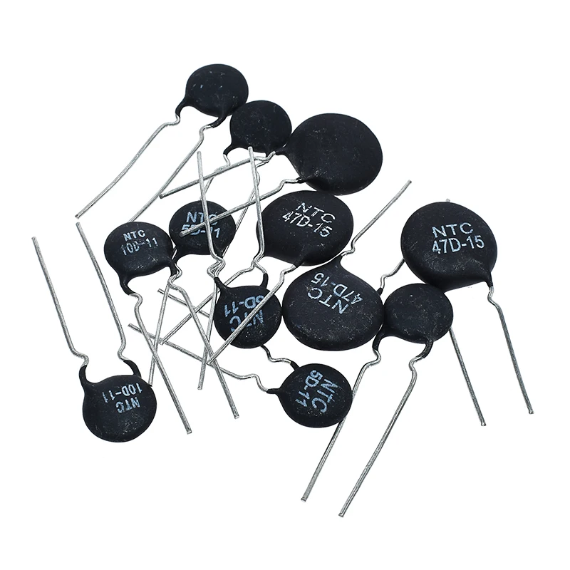 Терморезистор NTC 5D 11 10D 9 47D 15 20 13 8D 7 MF11 103 33D 20D 10 шт.|thermal resistor|ntc 5d-11ntc thermistor |