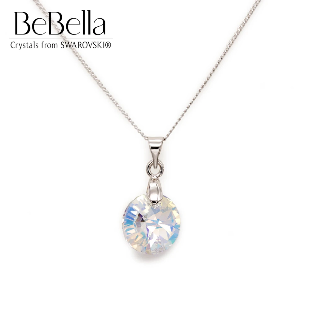 BeBella круглый кристалл ожерелье с кристаллами от Swarovski модные ювелирные изделия