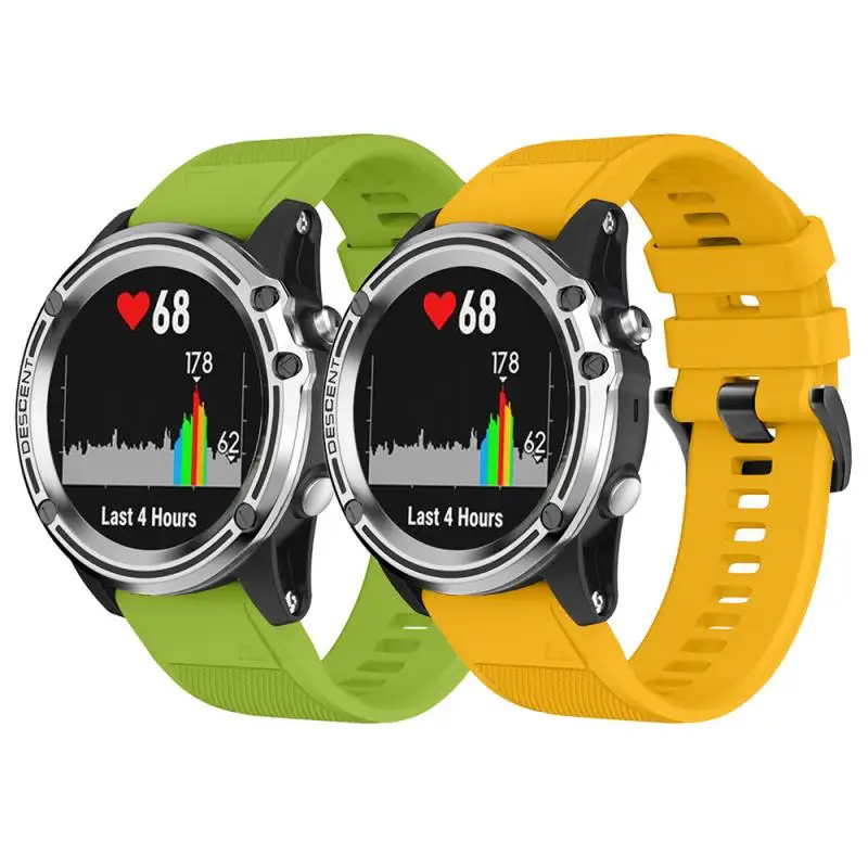 

Ремешок силиконовый для наручных часов Garmin Fenix 3 5 5X Plus