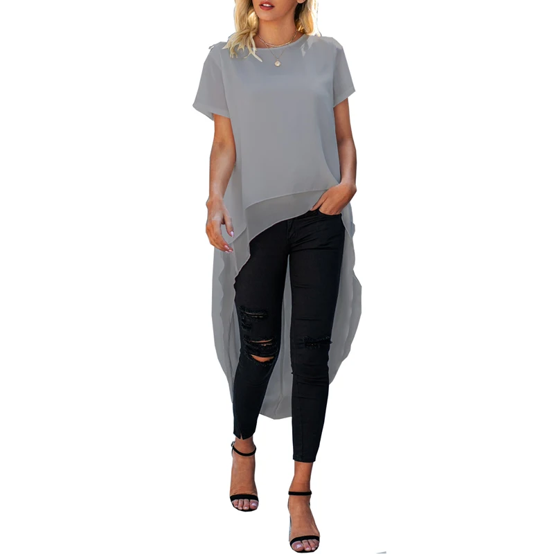 Для женщин с высоким воротом и длинными рукавами кружевная блузка на каждый день