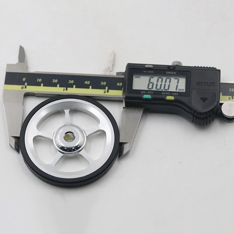 

7075 Alloy 1Pair Super Lightweight Easywheel with Extension Bar Folding Bike Telescopic Rod