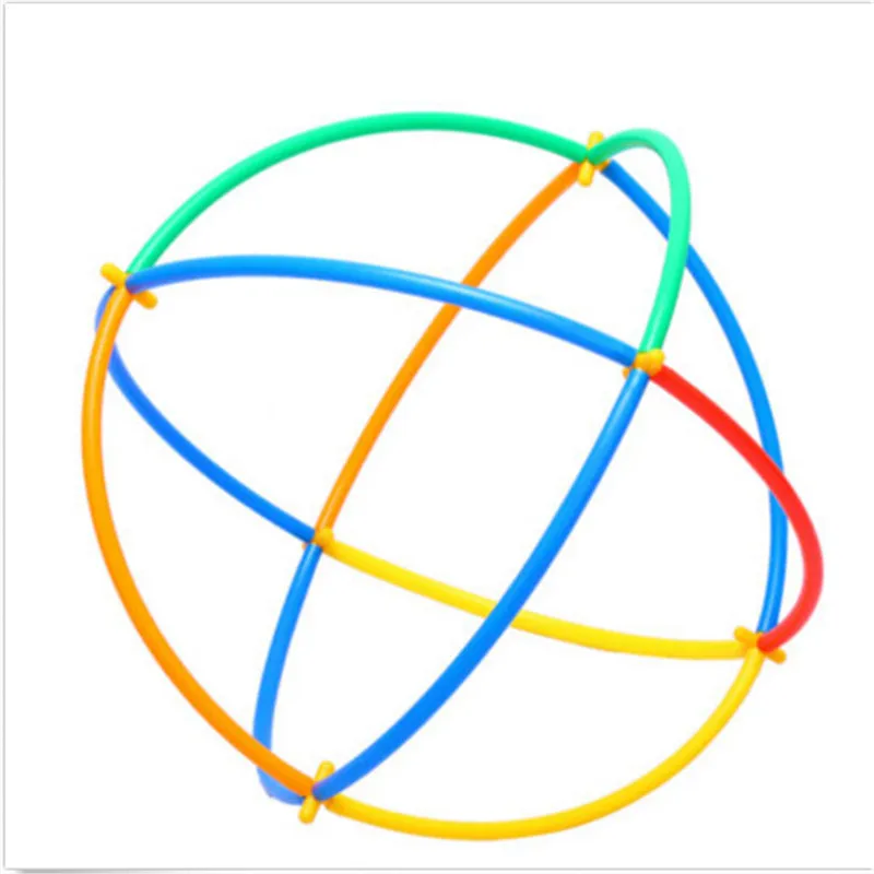 100 шт 4D DIY Пластиковые игрушки соломинка бой вставленные строительные наборы