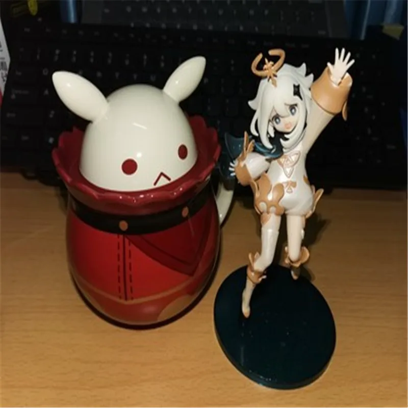 

PVC&ABS Anime Genshin Lmpact Figure Game Project Props Cosplay Zhongli Klee Adult Child Christmas Thanksgiving Toy Accessories