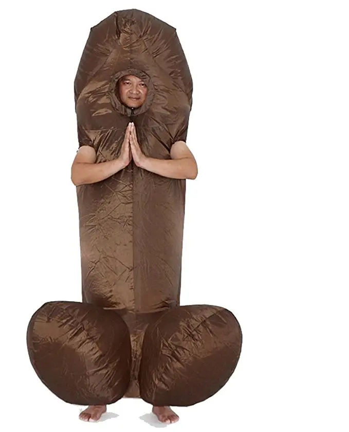 Надувной пенис Вилли костюм косплей смешной взрослый маскарадный для вечерние -