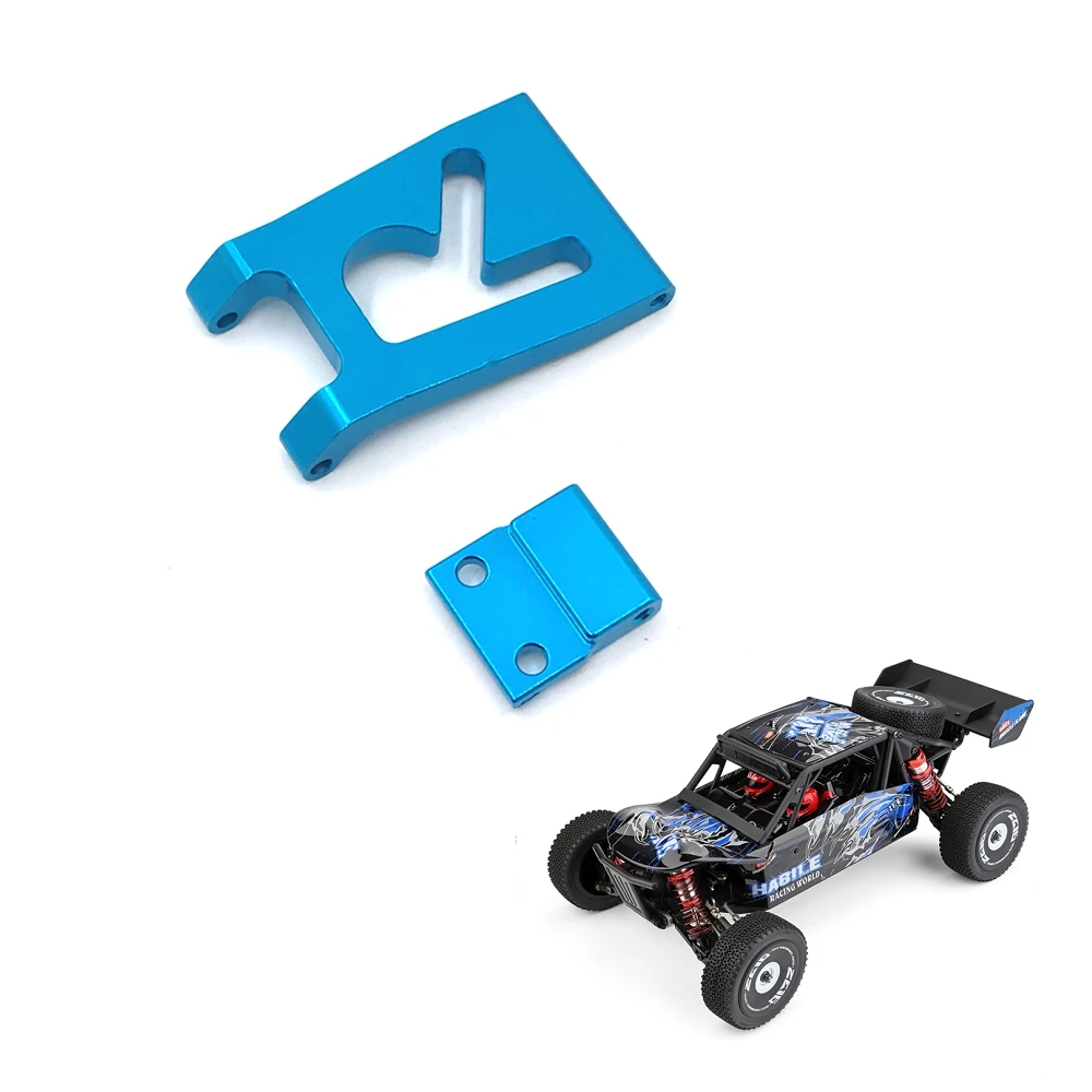 

for Wltoys 124018 1/12 RC Car Upgrade Parts RC Car Metal Rear Bumper Anti-Collision Bar Spare Accessories