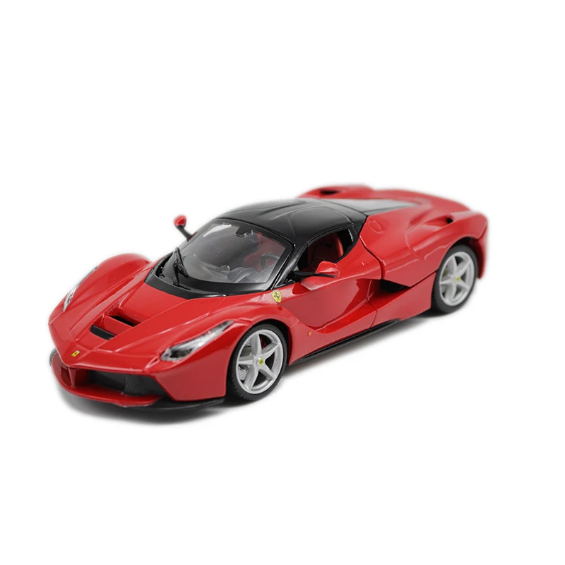 Bburago 1/24 масштаб 1:24 Ferrari Laferrari Супер гоночный спортивный автомобиль литый под