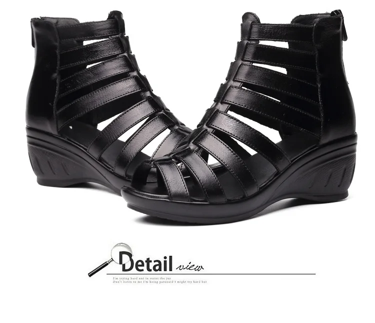 

Summer Women's Sandals Shoes Fish Mouth Ladies Ankle Hollow Round Toe Sandals Soft Sole Shoes Fashion Sandalias bling