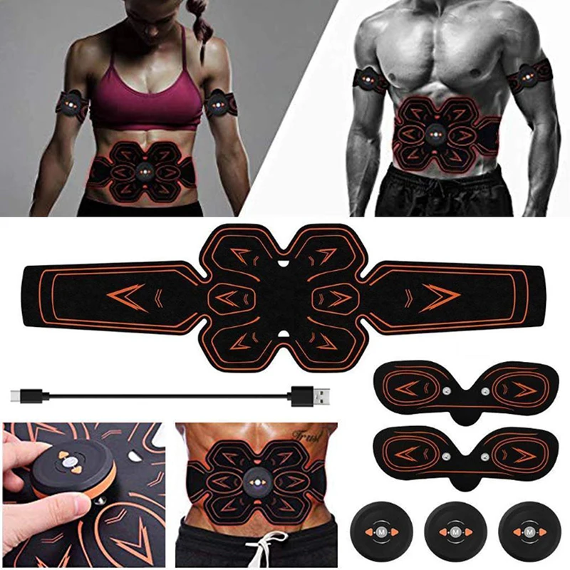 Тренажер для брюшных мышц вибропояс электрический стимулятор оборудование