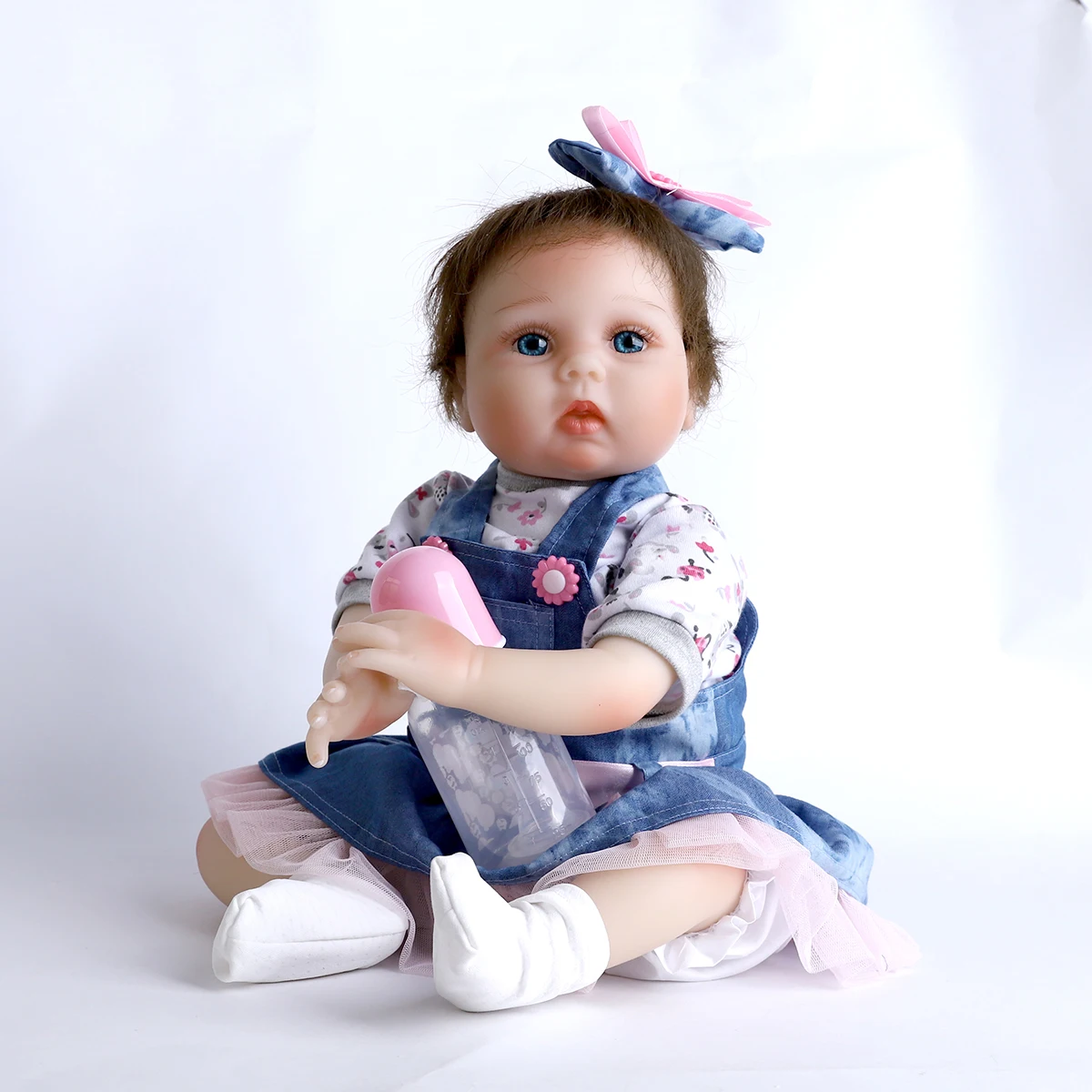 

Кукла реборн ZIYIUI, силиконовая, Реалистичная, 18 дюймов