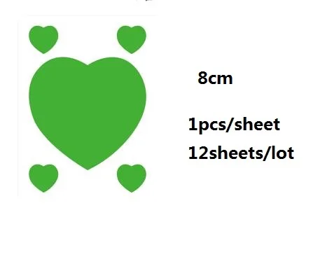 12 sheets/set Refueling Sticker Waterproof DIY Prop Material Self Adhesive Label Decorative Stickers Sealing 8cm |