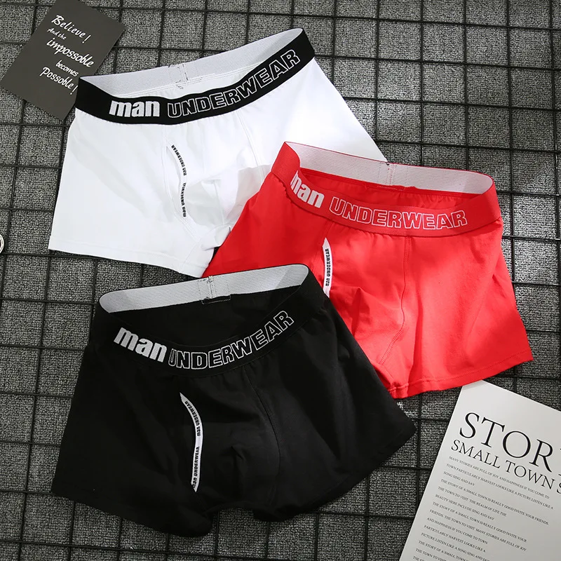 

Boxer Mens Underwear Men Cotton Underpants Male Pure Men Panties Shorts Underwear Boxer Shorts Solid Cuecas 365 Calzoncillos