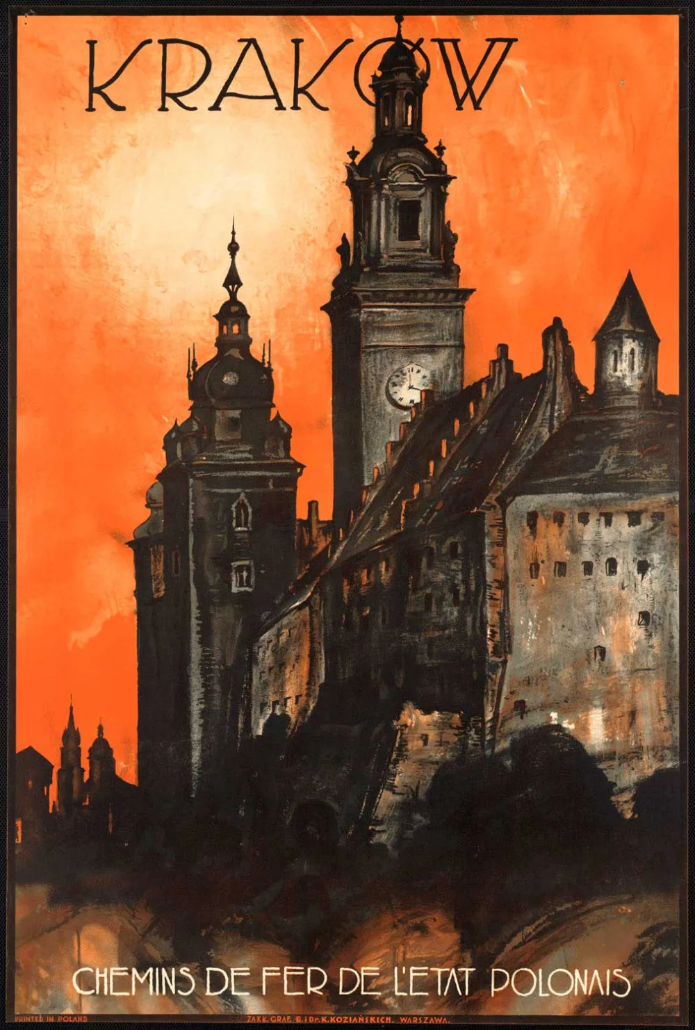 Карта Ближнего Востока Египет поп арт ретро винтажный постер из крафт бумаги