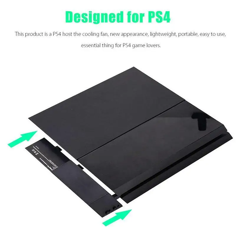 Для консоли ps4 вентилятор охлаждающий USB внешний 5-вентилятор Super Turbo контроль