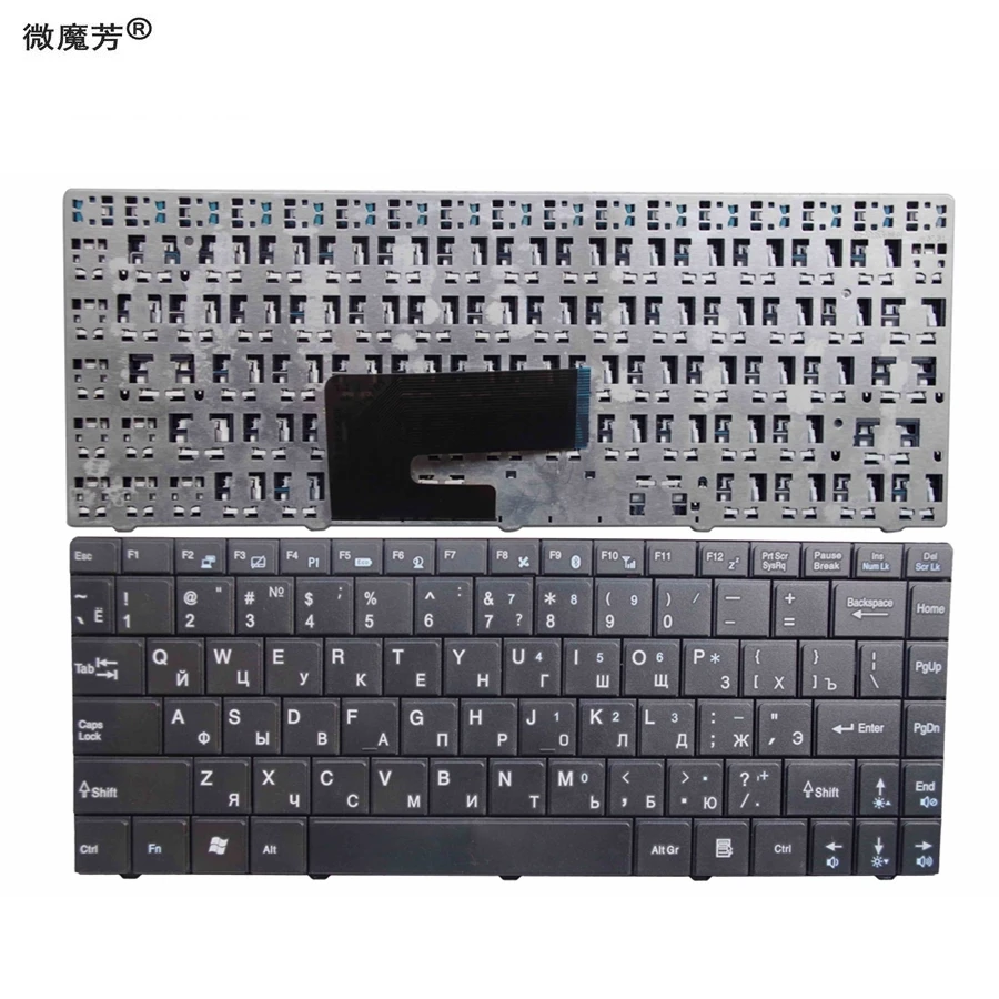 Русская клавиатура для ноутбука MSI CR420 CR400 X350 EX465 CX420 X370 CR460 RU|Клавиатуры замены| |