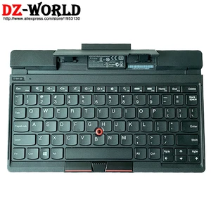 new original us english bluetooth keyboard with pointing stick for lenovo thinkpad tablet 2 phone laptop 04y1488 free global shipping