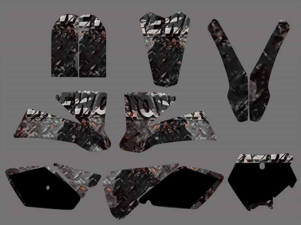 Графические фоны для мотокросса наклейка с полной наклейкой KTM SX85 SX 85 85SX 2003-2012 2011