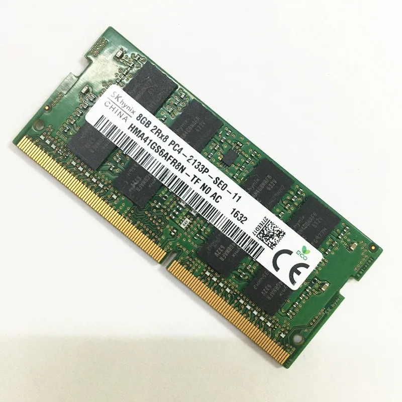 Оперативная память SKhynix DDR4 б/у 8 ГБ 2133 2RX8 PC4-2133P-SE0 | Компьютеры и офис