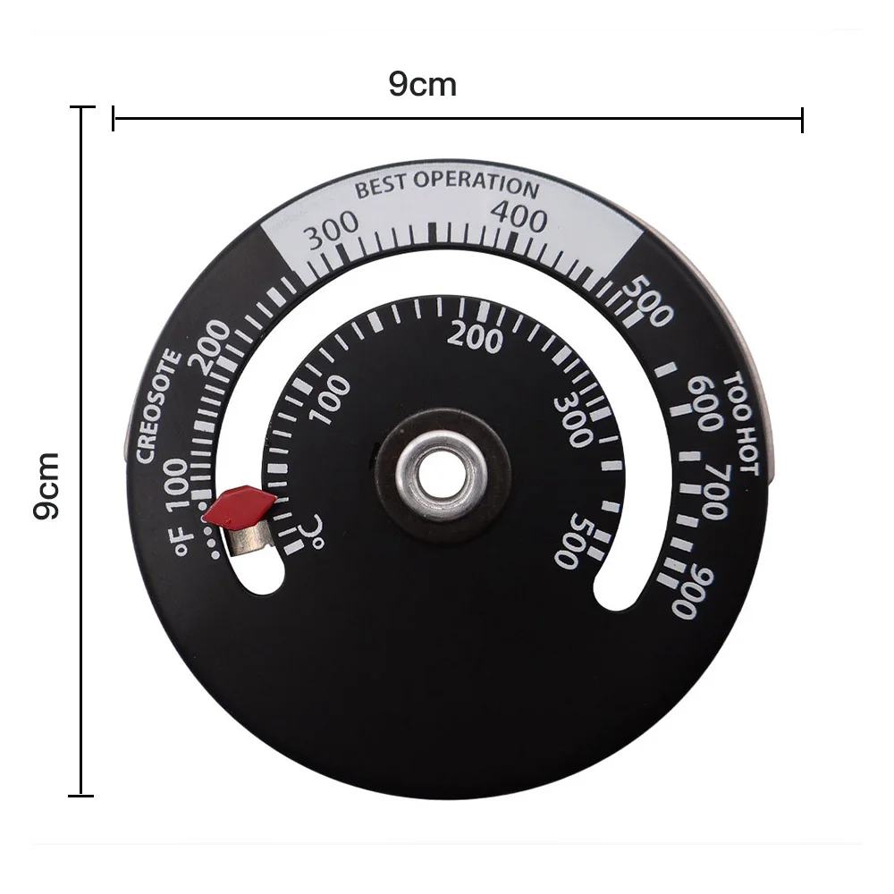 Magnetic Stove Thermometer Heat Powered For Wood Log Burning Fireplace Burner Fan Tools | Обустройство дома
