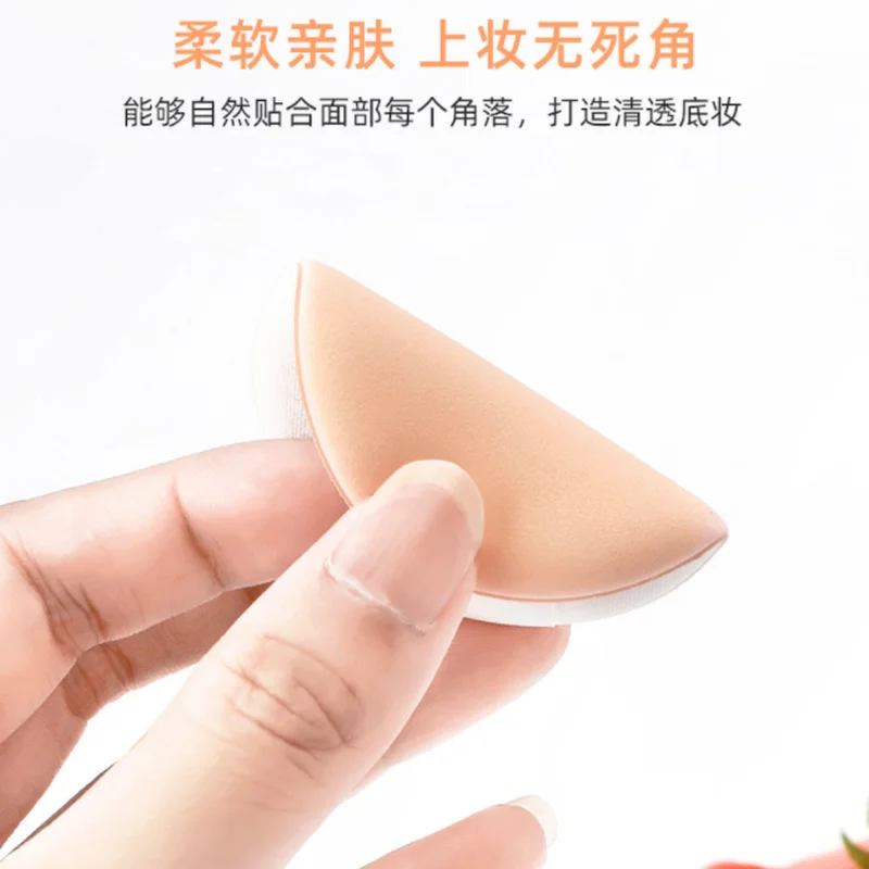 

3pcs Smooth Cosmetic Puff Facial Powder Puff Soft Makeup Foundation Sponge Air Cushion Pad Beauty Tool Make Up Accessories