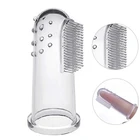 Зубная щетка детская, силиконовая, с коробкой