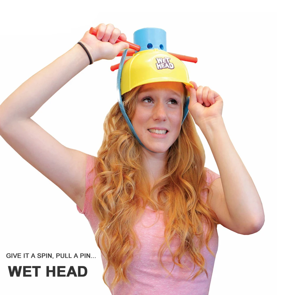 Забавные детские игрушки влажная шапка водная игра забавная рулетка для