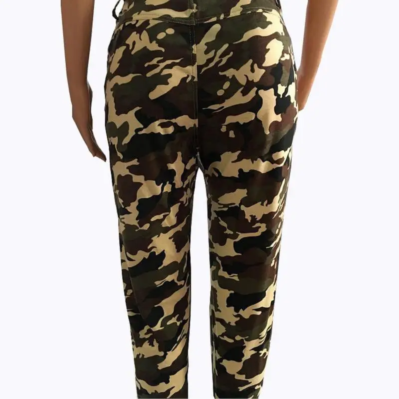 Горячая Распродажа весенние камуфляжные брюки с боковой молнией в европейском и
