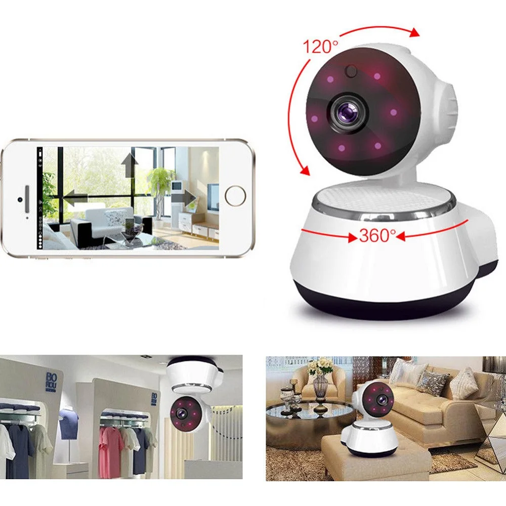 ГОРЯЧАЯ 1080P HD Wifi IP камера Домашняя безопасность двухсторонняя аудио Смарт wifi Аудио CCTV камера Детский Монитор дропшиппинг