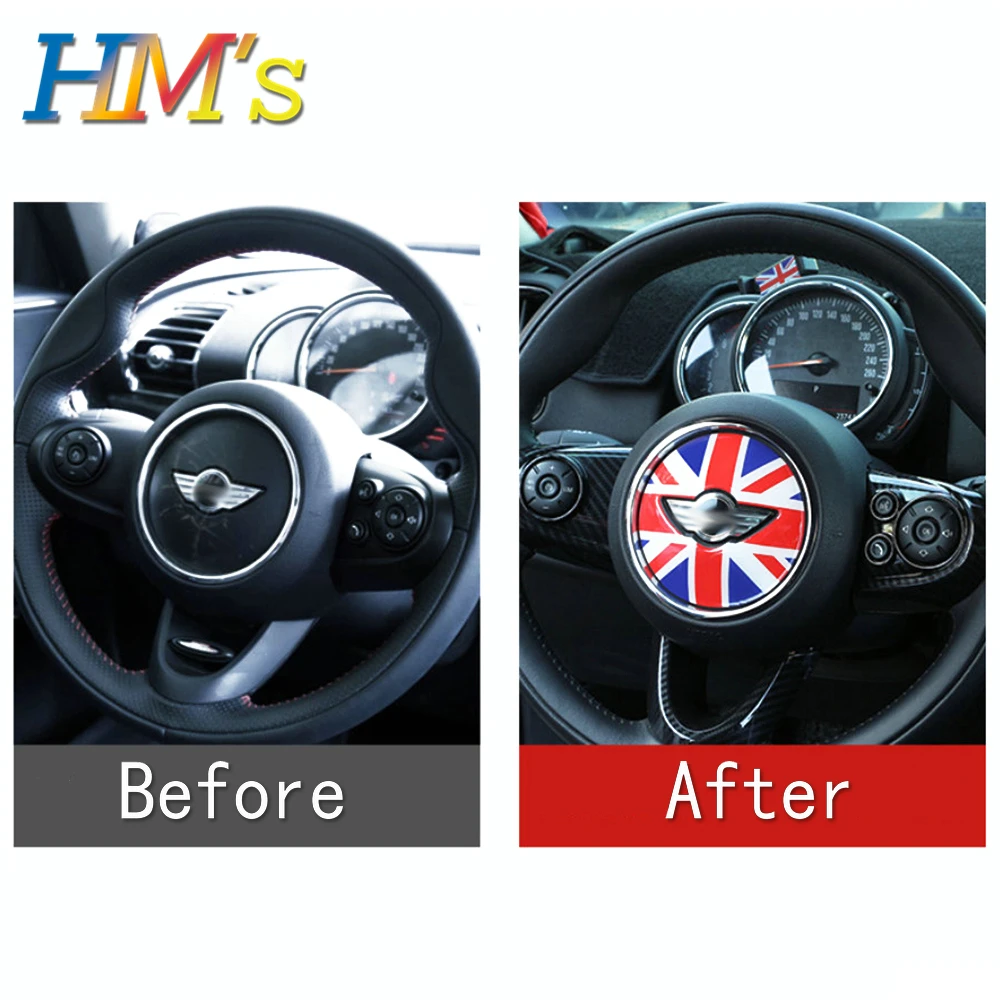 Наклейки для рулевого колеса автомобиля для Mini Countryman F60 для Mini Clubman F54 аксессуары для укладки для Mini Cooper F56 F55 F57