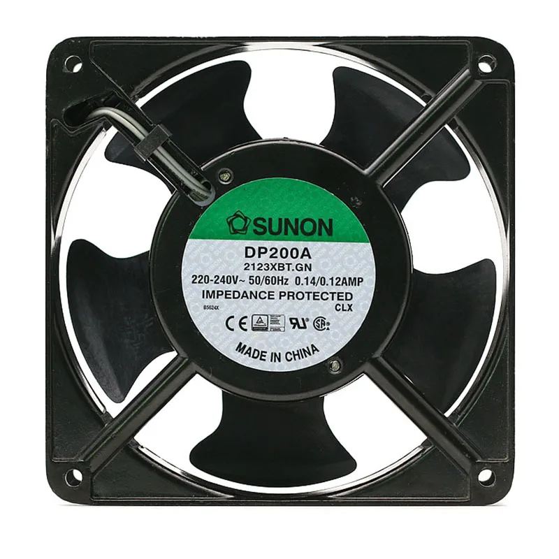 

Genuine SUNON SUNON DP200A P/N 2123XBT.GN 0.14A 12038 220V Equipment Cabinet Fan