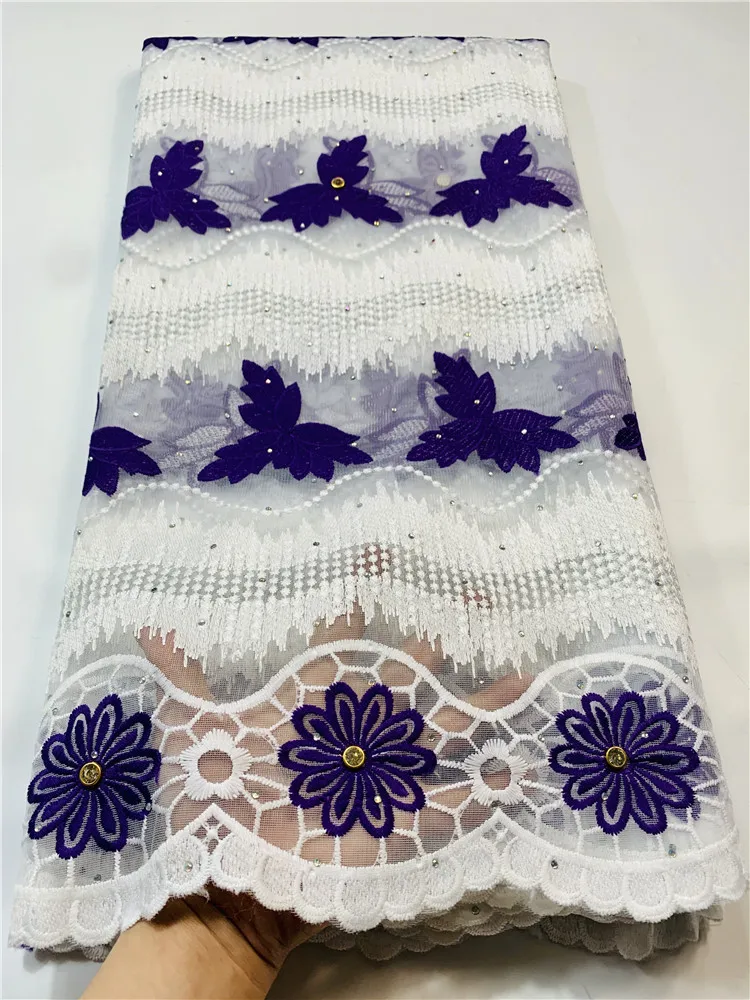 

5 ярдов швейцарская вуаль кружева в Швейцарии африканская кружевная ткань вышивка 100% хлопок швейцарская кружевная ткань для платья FYI339