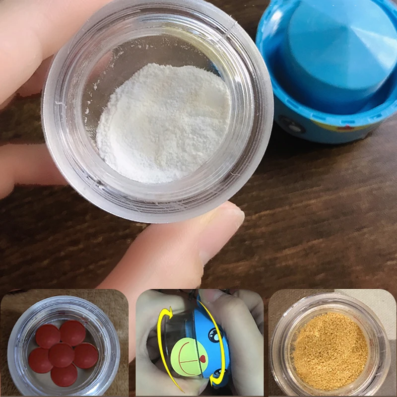 Портативная Водонепроницаемая мини мельница для лекарств коробка таблеток