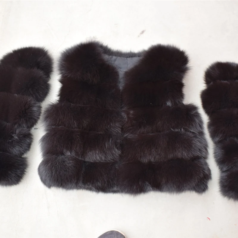 2021 new 60 cm fox skin coat for women, 100% natural fox skin coat for women, warm fox skin for women in winter