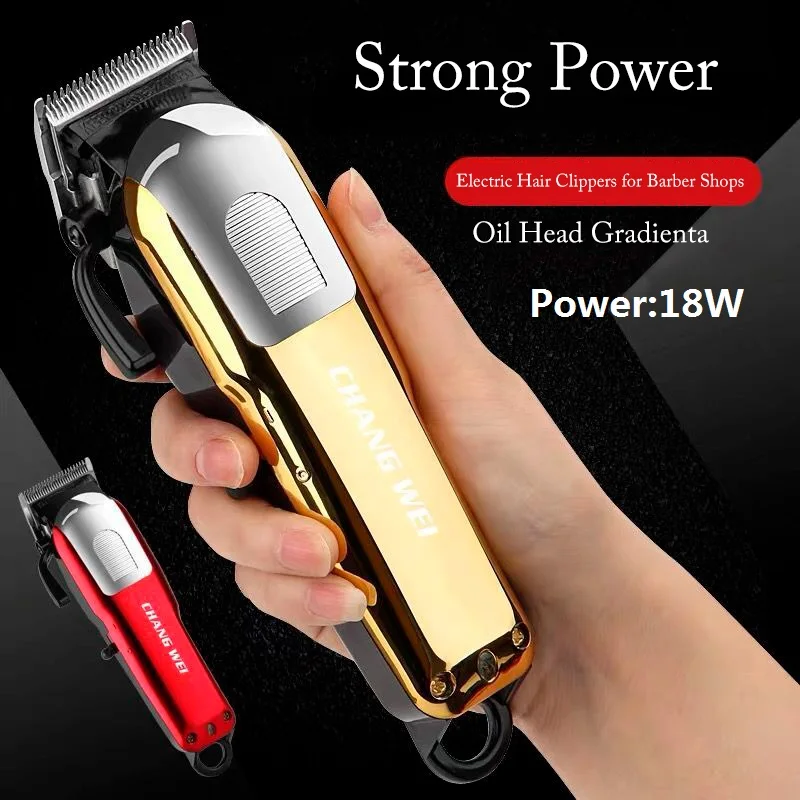 

100v-240v New Hair Clipper Professional Electric Hair Trimmer With LED Screen Rechargeable Men Strong Power Steel Cutter Head