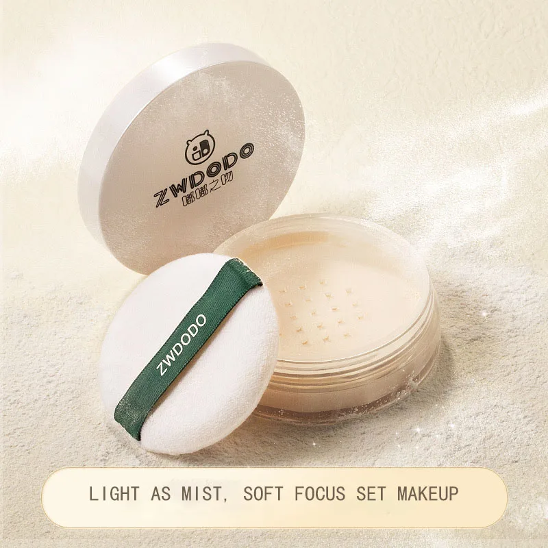 

Setting Powder Loose Powder Air Honey Powder Cake Light and Durable Long Lasting Oil Control Makeup Cosmetics