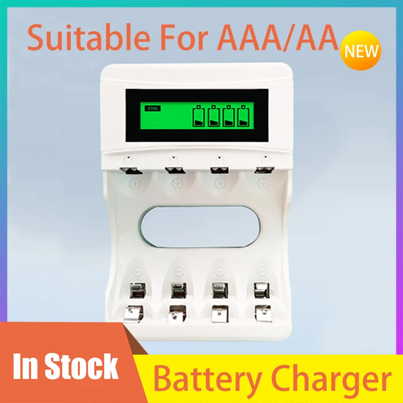 Зарядное устройство USB Smart светодиодный индикатор быстрой зарядки для AAA/AA