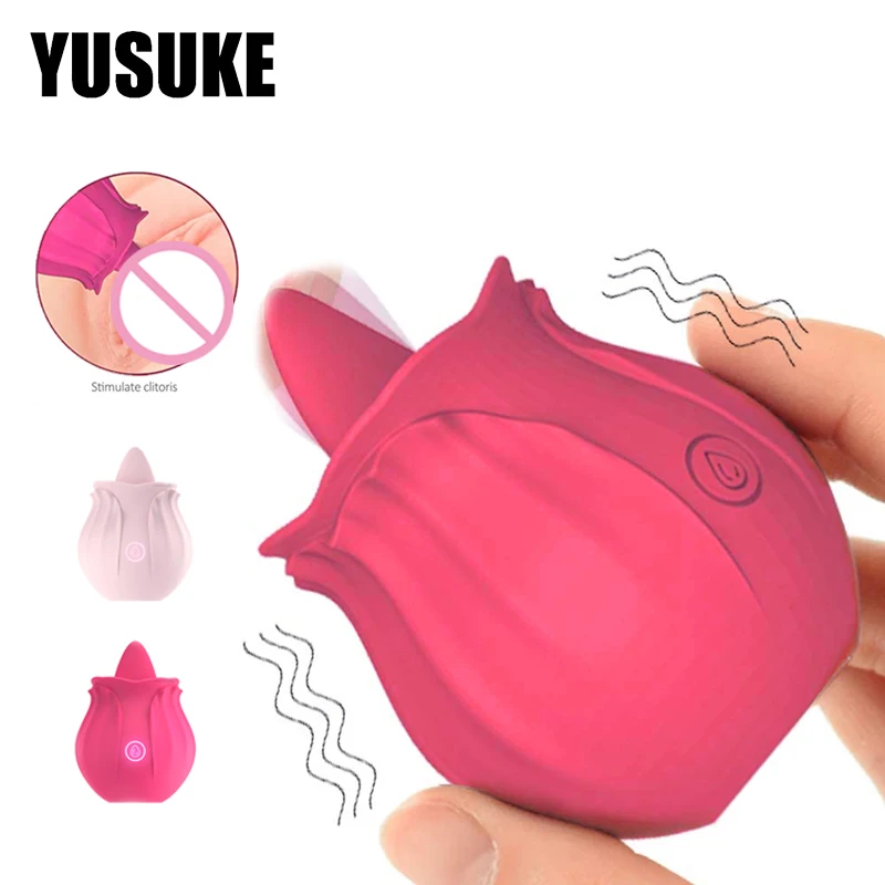 секс игрушки вибратор Мощный лизание языка клитор Вибратор соска стимуляция