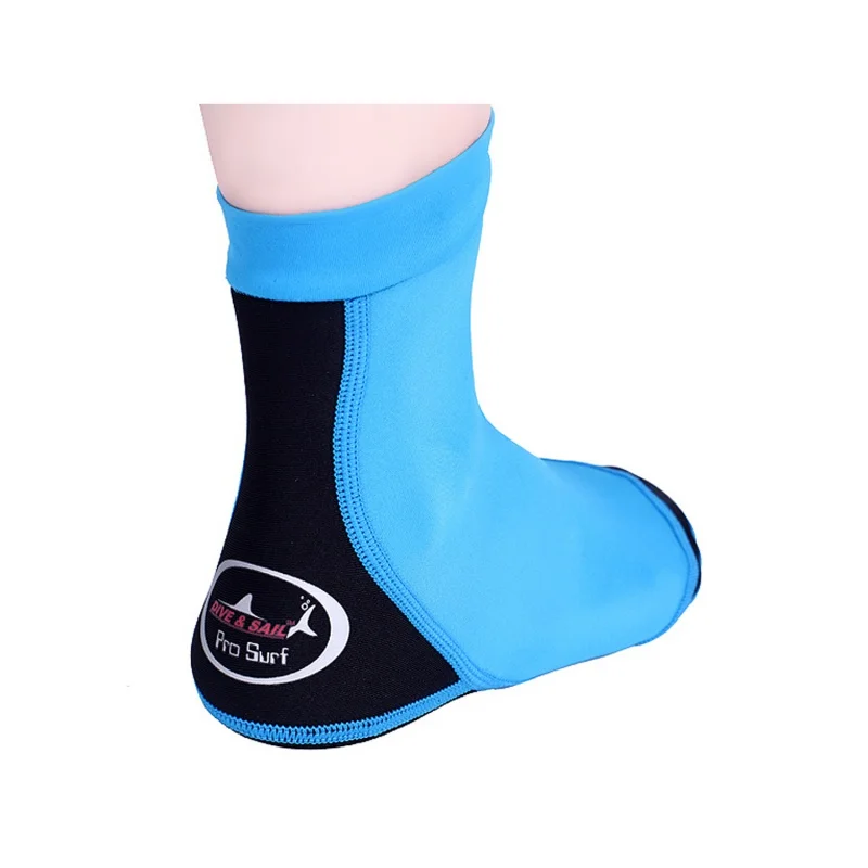 Diving Socks Water Beach Neoprene Nylon 1.5MM With Webbed Feet Snorkeling Shoes New |