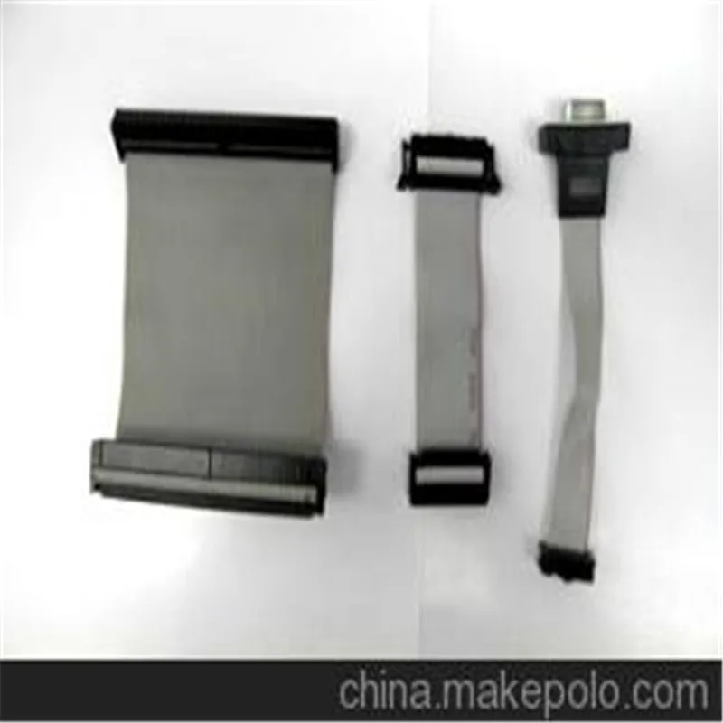 

RH19 rong li IDE Hard Drive Ribbon Cable 44 Pin IDE Extension Data Ribbon Cable Line Dual Device High Quality