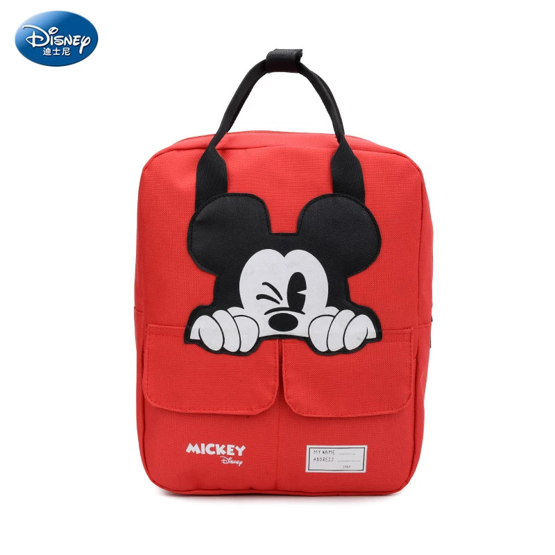 Новинка 2019 милый рюкзак Disney с Микки Маусом модная повседневная школьная сумка