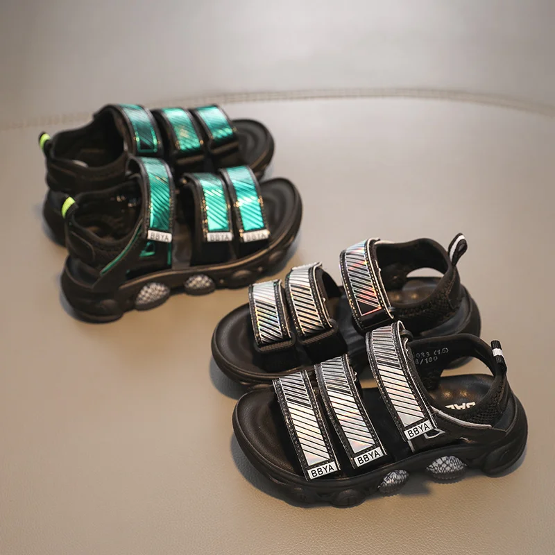 

Babaya Children's Sandals Boys Casual Shoes 2021 Summer New Kids Sandals Boy Breathable Beach Shoes