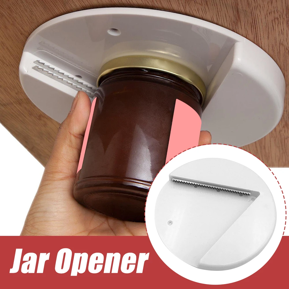 

Round Shape With Screw Kitchen Tools Manual Jar Opener Labor Saving Multifunctional Easy Install Bottle Household Under Cabinet