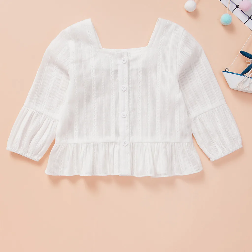 Детская одежда Новинка 2019 года горячая распродажа рубашка для маленьких девочек