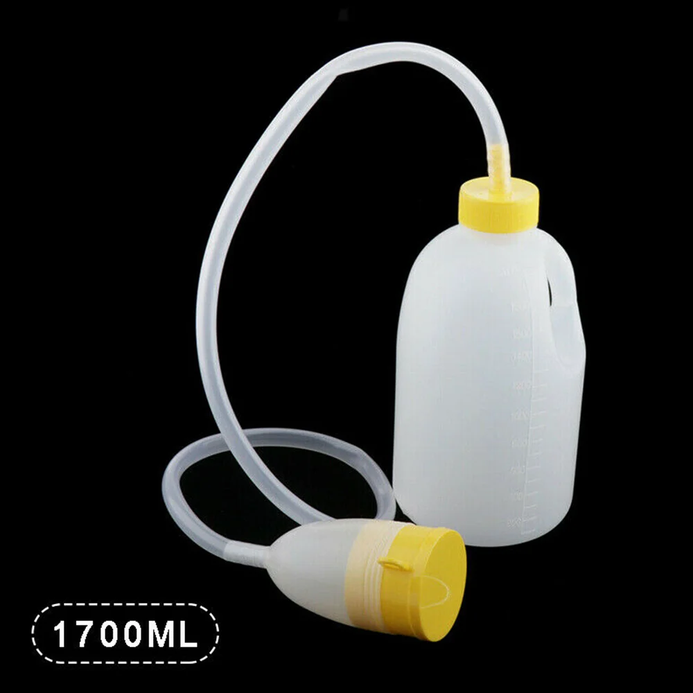 Мужской писсуар большой емкости с коллектором мочи 1 шт. 1700 мл кастрюля для