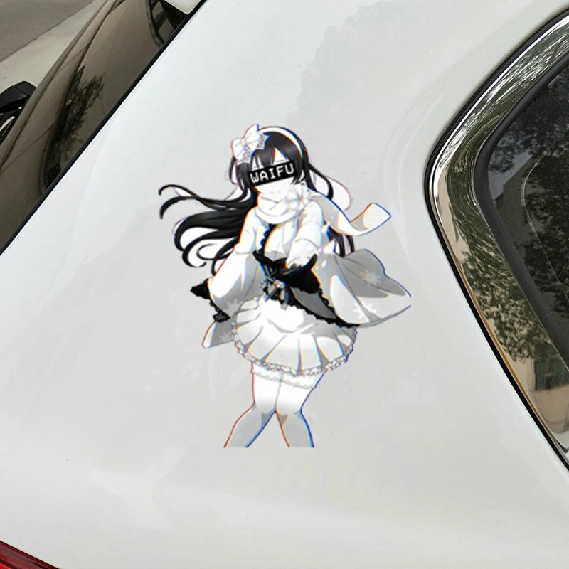 

Hot Cartoon Umi Waifu Sexy Anime Girls Nude Car Sticker Windshield Bumper Motorcycle Decal Vinyl Cover Scratches Waterproof PVC