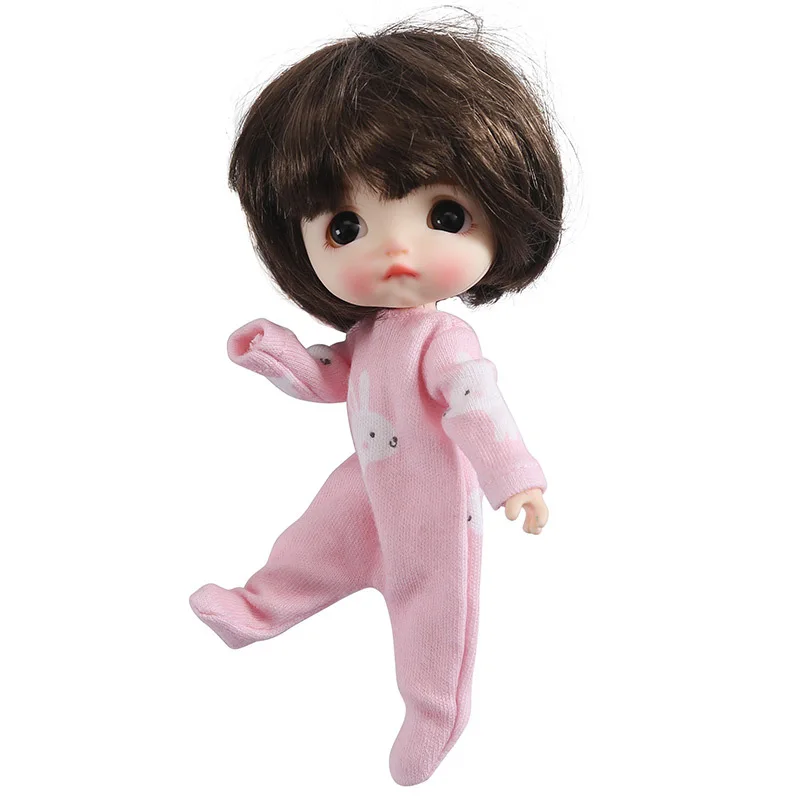 

HOUZIWA OB11 Clothes 1/12 BJD Doll Suit Doll Pajamas Clothes For OB11 Doll