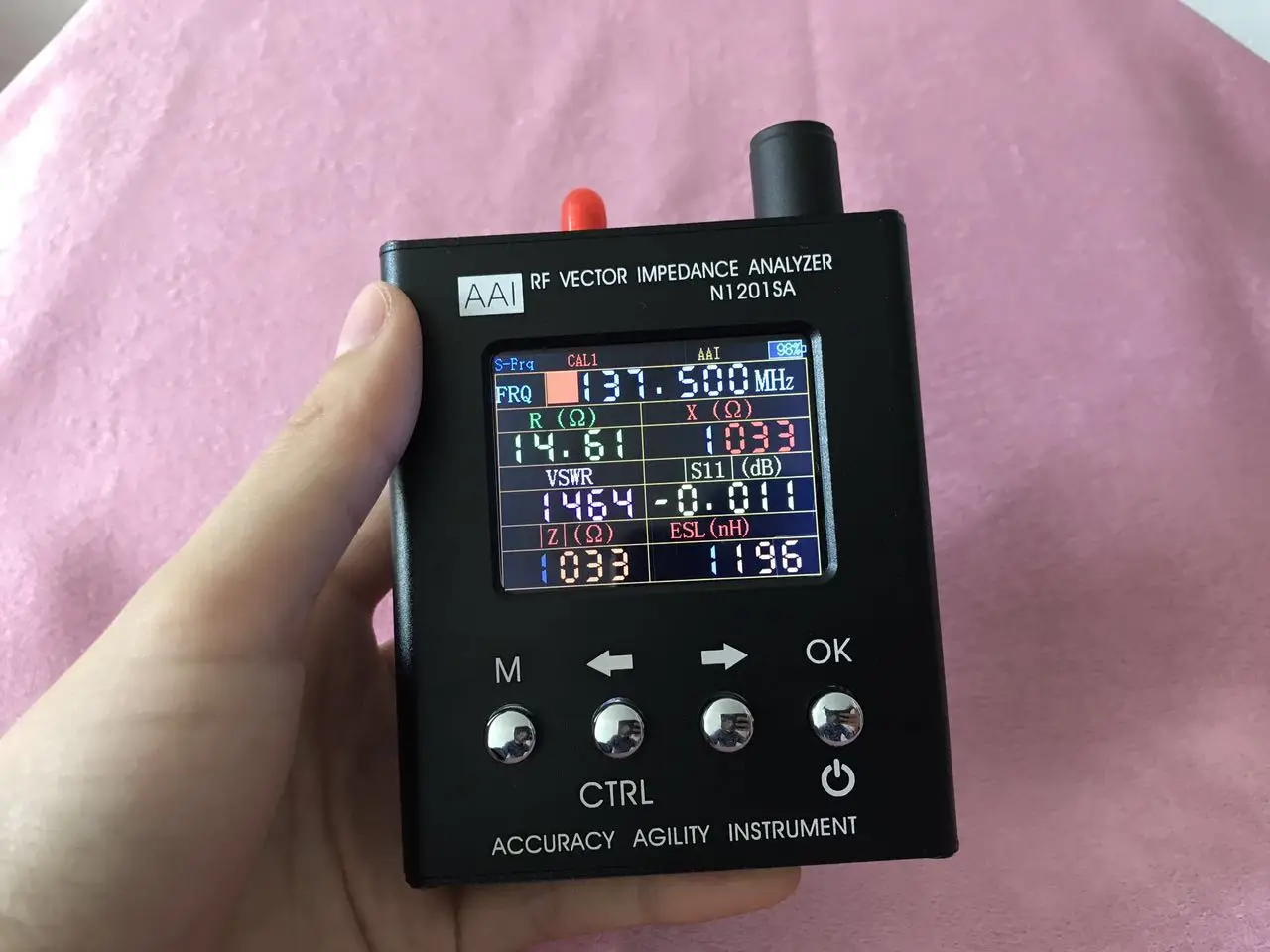 N1201SA Plus Ruijie rfid-антенный анализатор талант анализатор сопротивления 35 МГц до 2,7 ГГц